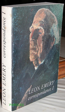 Correspondance I.. EMERY (Léon)