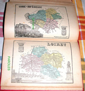 Nouvelle France pittoresque - Histoire, géographie, statistique de la France, de l'Algérie et des colonies - Suivi d'un Dictionnaire des nouvelles lois, nouveaux impôts, décrets, etc promulgués depuis le 10 septembre 1870, parfaitement expliqués & annotés - Liste exacte des 1644 communes annexées à la Prusse suivie de Paris historique et monumental.