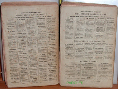 Correspondance inédite.