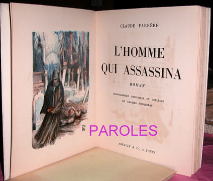 L'Homme qui assassina.. FARRERE (Claude)