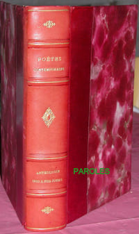 Poètes contemporains - Anthologie de 1900 à nos jours.