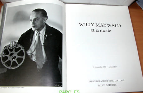 Willy Maywald et la mode.