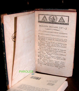 Bulletin des lois de la République française [1ère série - 62 n°s].
