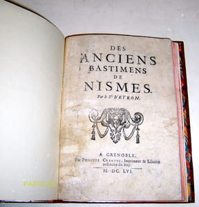 Des anciens bastimens de Nismes.