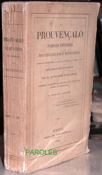 Li Prouvençalo - Poésies diverses recueillies par J. Roumanille.. ROUMANILLE (Joseph)