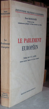 Le Parlement européen.. MANZANARES (Henri)