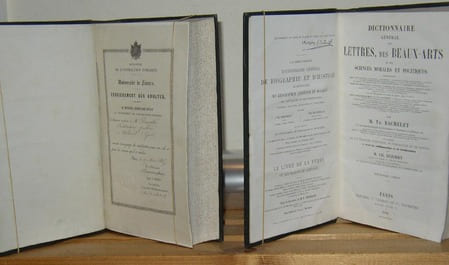 Dictionnaire général des lettres, des beaux-arts et des sciences morales et politiques.