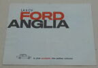 "Plaquette publicitaire la 6 cv Ford Anglia". 
