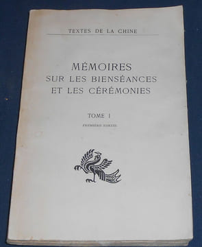 Mémoires sur les Bienséances et les Cérémonies -Tome I première et deuxième partie. Séraphin Couvreur
