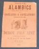 "Nouveaux Alambics Système Deroy Breveté S.G.D.G. pour Bouilleurs & Distillateurs d'Eau-de-Vie". 