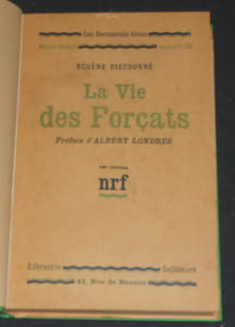 La Vie des Forçats