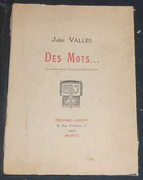 Des Mots.... Jules Vallès