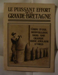 Le puissant effort de la Grande-Bretagne - Coups d'oeil merveilleux dans une grande usine anglaise d'obus