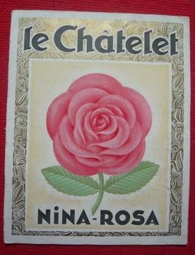 Album de l'opérette Nina-Rosa au Théâtre du Châtelet. Albert Willemetz André Baugé Bach Maurice Lehmann