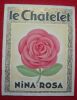 "Album de l'opérette Nina-Rosa au Théâtre du Châtelet". "Albert Willemetz André Baugé Bach Maurice Lehmann"