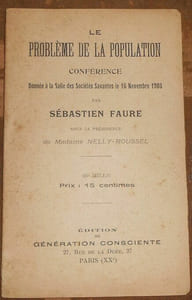 Le Problème de la Population