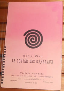 Le Goûter des Généraux
