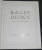 "Ballet Design : Past and Present". "Cyril W. Beaumont"