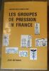 "Nouvelles Etudes sur les Groupes de Pression". "Jean Meynaud"