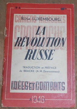 La Révolution Russe. Rosa Luxembourg