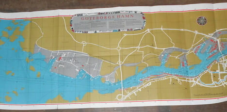 Göteborg Hamn The Port of Gothenburg. undefined