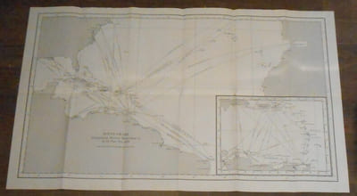 Route Chart Illustrating Routes Described in H.O. Pub. No. 129