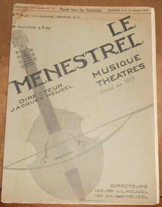 Le Ménestrel