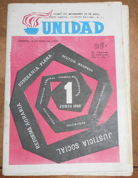 Unidad - Organo De Movimiento 24 De Abril. Alfonso Ovalles Martinez