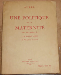 Une Politique de la Maternité