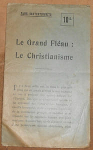 Le Grand Fléau : Le Christianisme