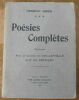 "Poésies Complètes". "Henrick Ibsen"