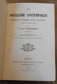 Le Socialisme - Histoire du Socialisme et de l'Anarchisme jusqu'à l'Année 1894