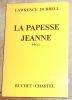 "La Papesse Jeanne". "Lawrence Durrell"