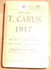 "Annuaire T. Carus pour 1917- Livre des candidats et candidates aux emplois administratifs". "Guyot Mony et Ozil"