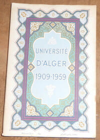 Université d'Alger 1909-1959