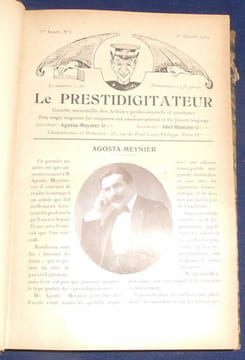 Le Prestidigitateur Gazette mensuelle des Artistes professionnels et amateurs. Agosta-Meynier