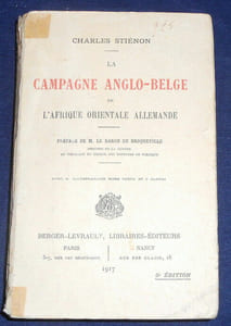 La Campagne Anglo-Belge de l'Afrique Orientale Allemande