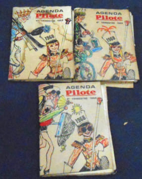 Agenda Pilote 1968. Cabu