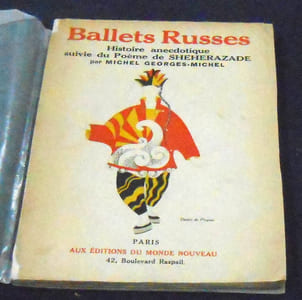 Ballets Russes-Histoire anecdotique suivie du Poème de Shéhérazade