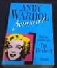 Journal. Andy Warhol