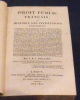 Droit Public Français ou Histoire des Institutions Politiques. J. B. Pailliet