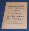 Lettre Ouverte aux Travailleurs des Campagnes . E. Armand
