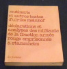 mutinerie et autres textes d’ulrike meinhof – déclarations et analyses des militants de la fraction armée rouge emprisonnés à stammheim. Ulrike ...