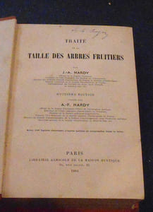 Traité de la Taille des Arbres Fruitiers