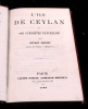 L’Ile de Ceylan et ses Curiosités Naturelles . Octave Sachot