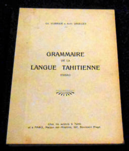 Grammaire de la Langue Tahitienne