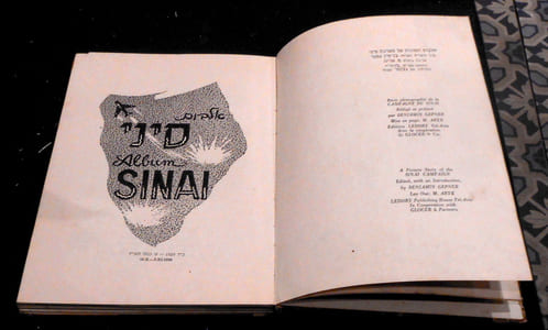 La Campagne du Sinaï – Album Sinaï