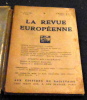 La Revue Européenne n°30 . Fedor Dostoïevsky, Jean Cassou, Sabine Savenel, André Germain, Stanislas de la Rochefoucauld, Marcel Jouhandeau