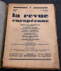 La Revue Européenne n°7 – juillet 1931 . Drieu La Rochelle, Eugenio d’Ors, André Germain, Lamartine, Hugh Walpole et Vsevolod Ivanov