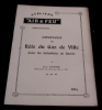 Importance du R&ocirc;le du Gaz de Ville dans les Industries de Guerre. Jean Conor